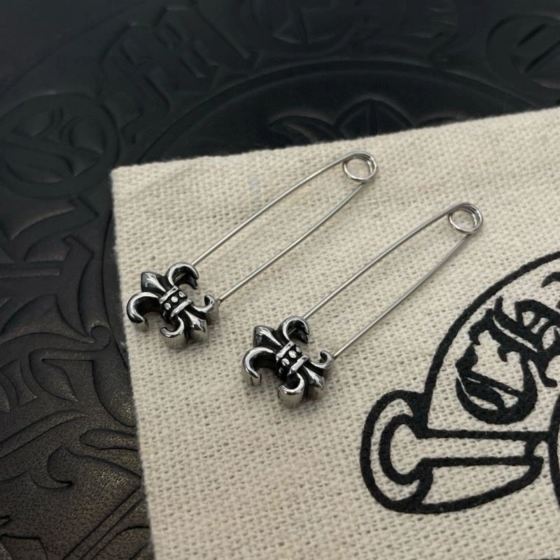Thermal Chrome Hearts Earrings 238065
