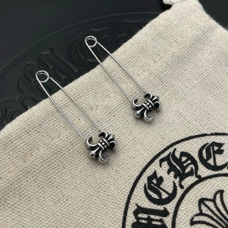 Thermal Chrome Hearts Earrings 238065