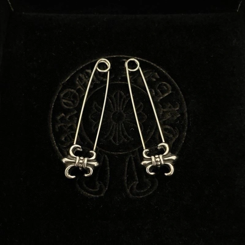 Thermal Chrome Hearts Earrings 238065