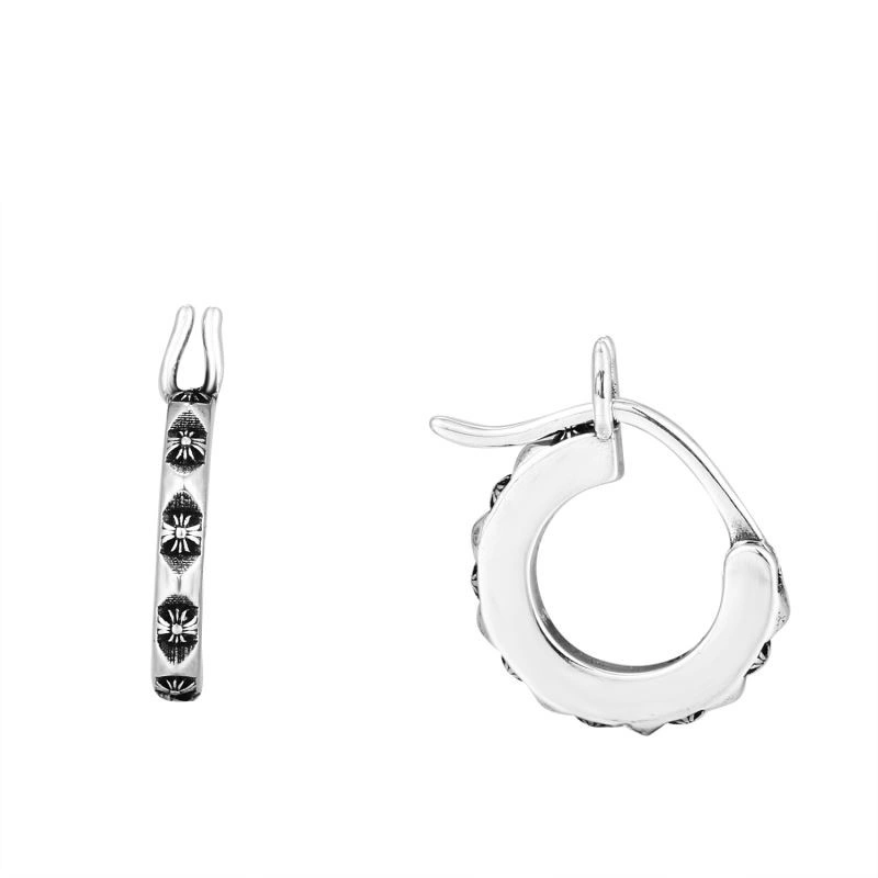 ZipUp Chrome Hearts Earrings 238058