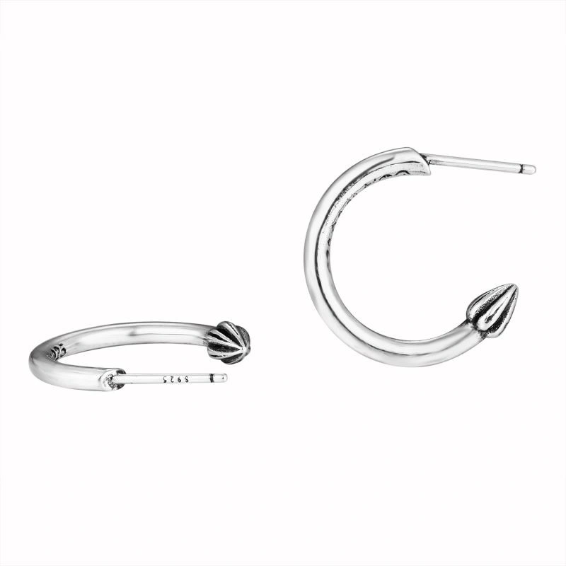 ZipUp Chrome Hearts Earrings 238058