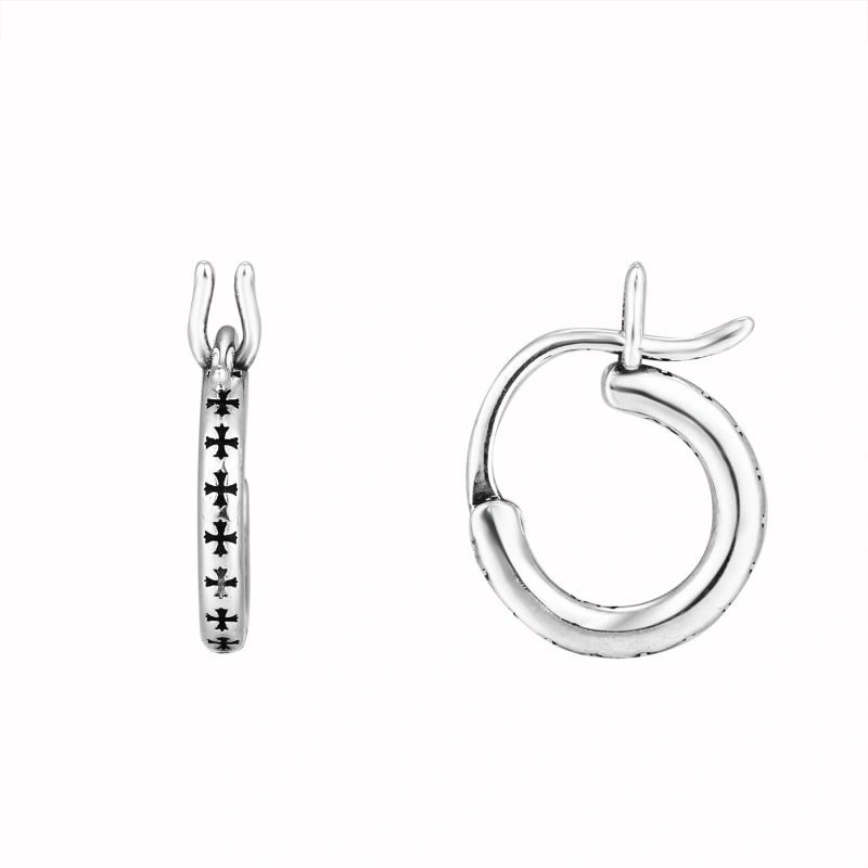 ZipUp Chrome Hearts Earrings 238058