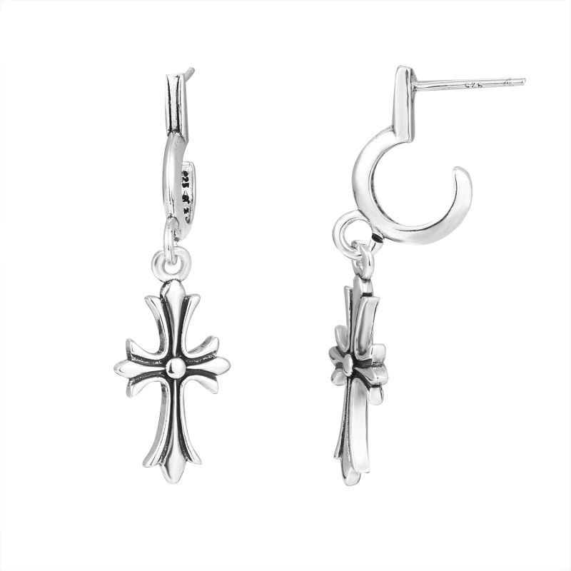 ZipUp Chrome Hearts Earrings 238058