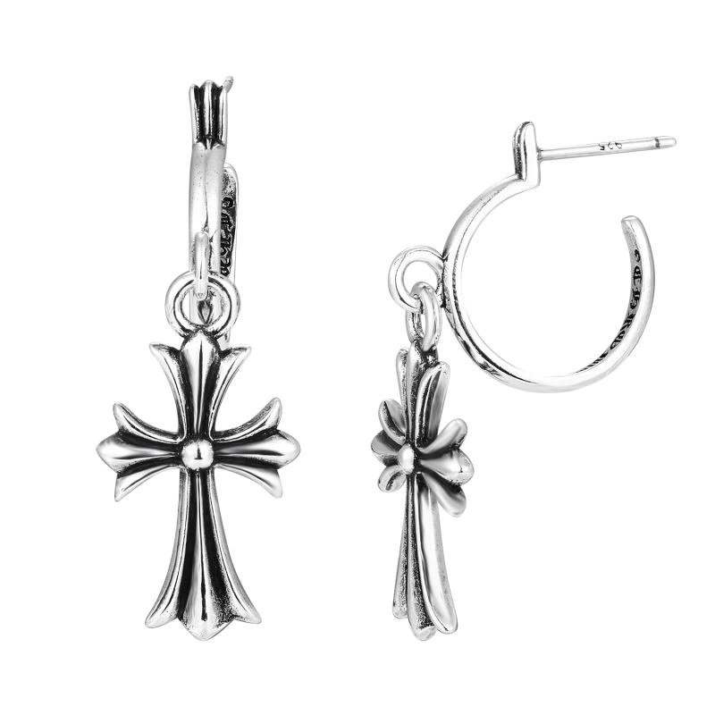 ZipUp Chrome Hearts Earrings 238058