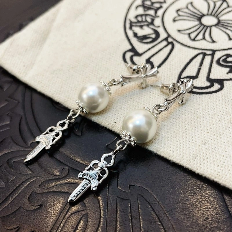 SmoothTexture Chrome Hearts Earrings 238053