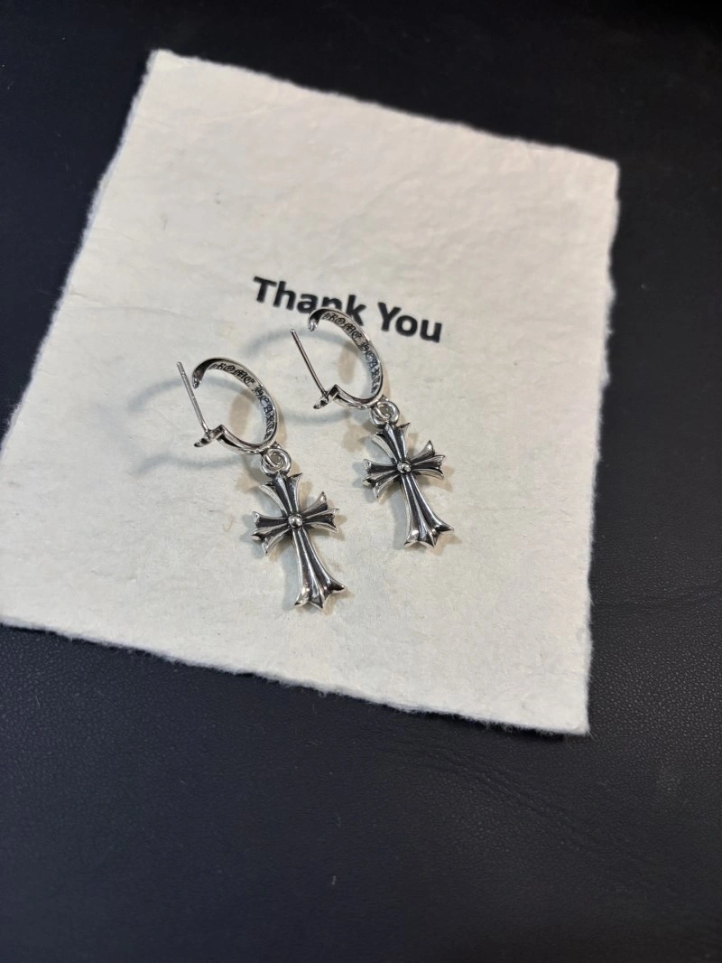 Functional Chrome Hearts Earrings 237053