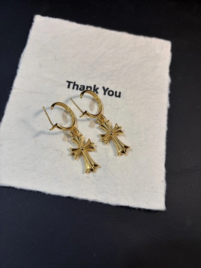 Functional Chrome Hearts Earrings 237053