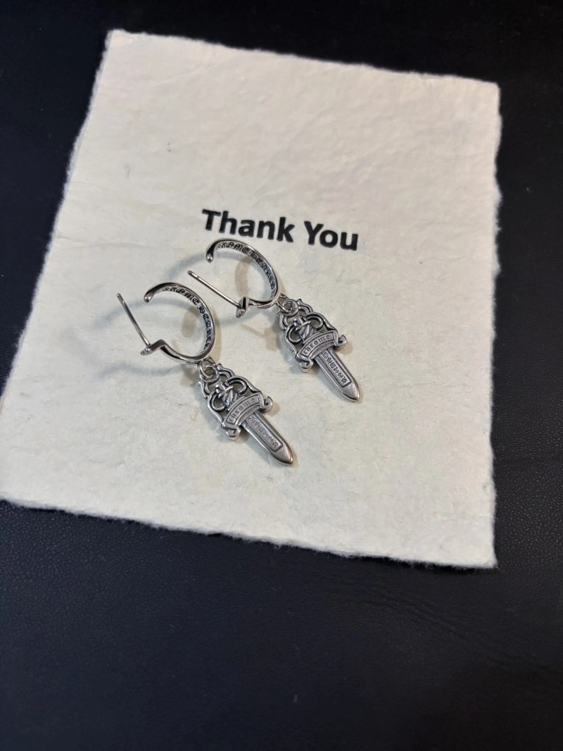 Functional Chrome Hearts Earrings 237053