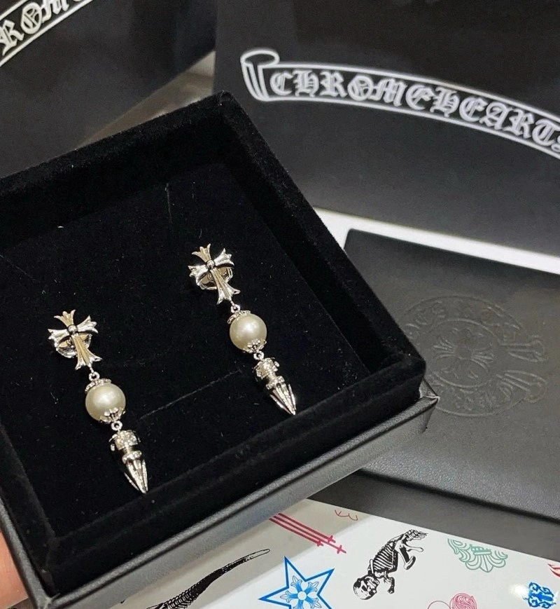 Chrome Hearts Earrings EyeCatching 237054