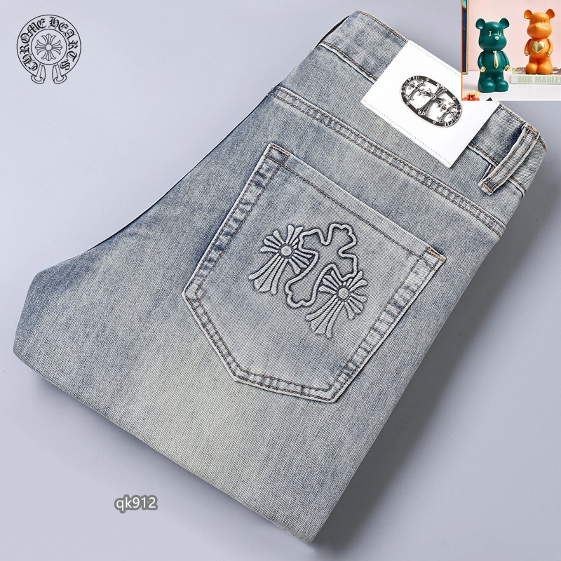 Sophisticated Chrome Hearts Jeans 118263