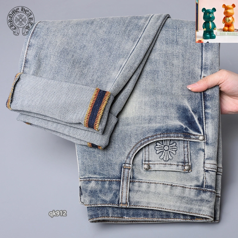Sophisticated Chrome Hearts Jeans 118263
