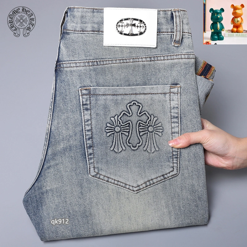 Sophisticated Chrome Hearts Jeans 118263