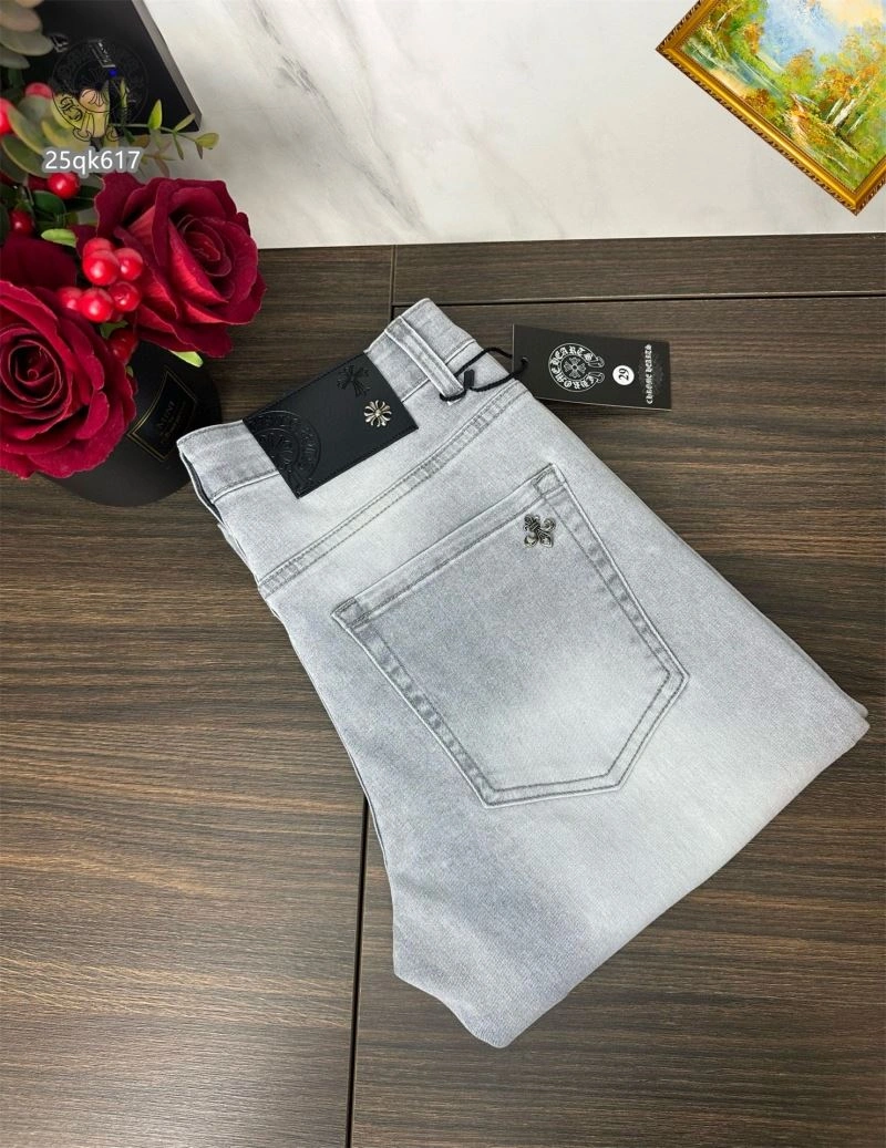 Soft Chrome Hearts Jeans 119065