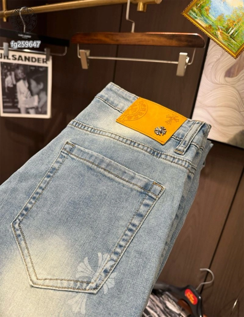 Chrome Hearts Jeans Breathable 119073