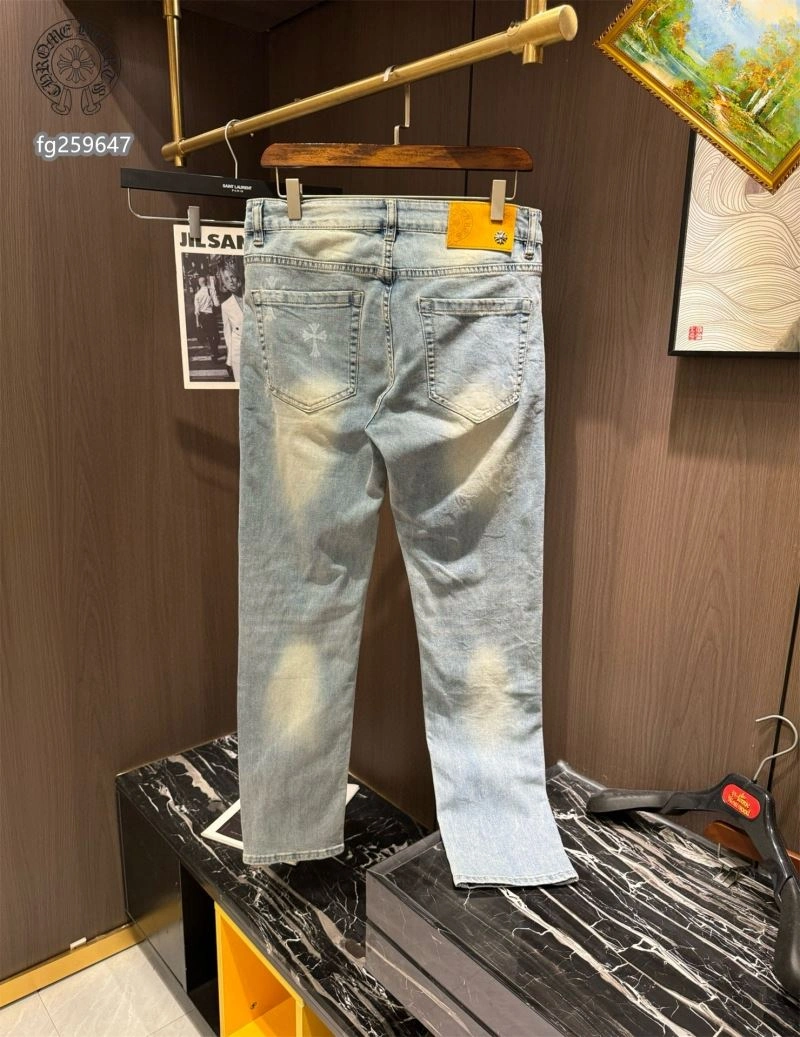 Chrome Hearts Jeans Breathable 119073