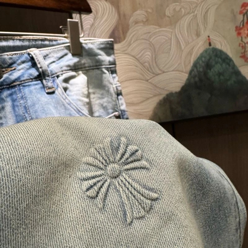 Chrome Hearts Jeans Breathable 119073