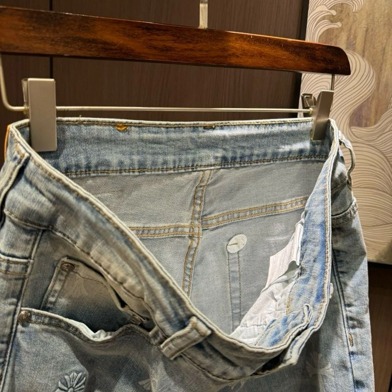Chrome Hearts Jeans Breathable 119073