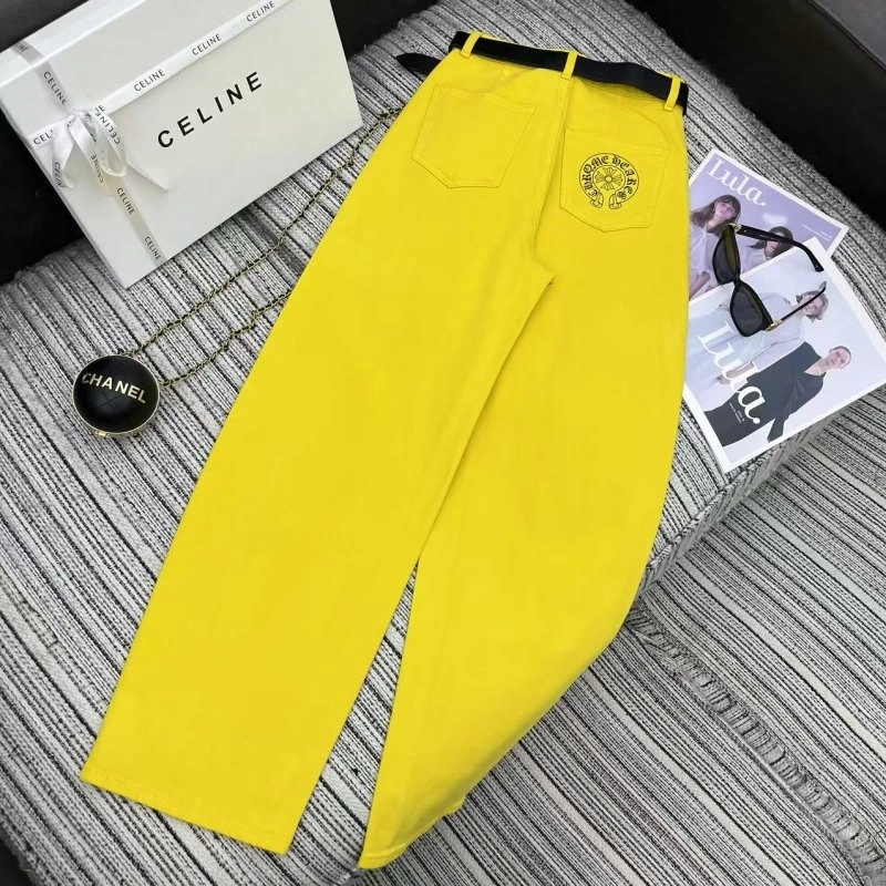 Stretchable Chrome Hearts Jeans 118228