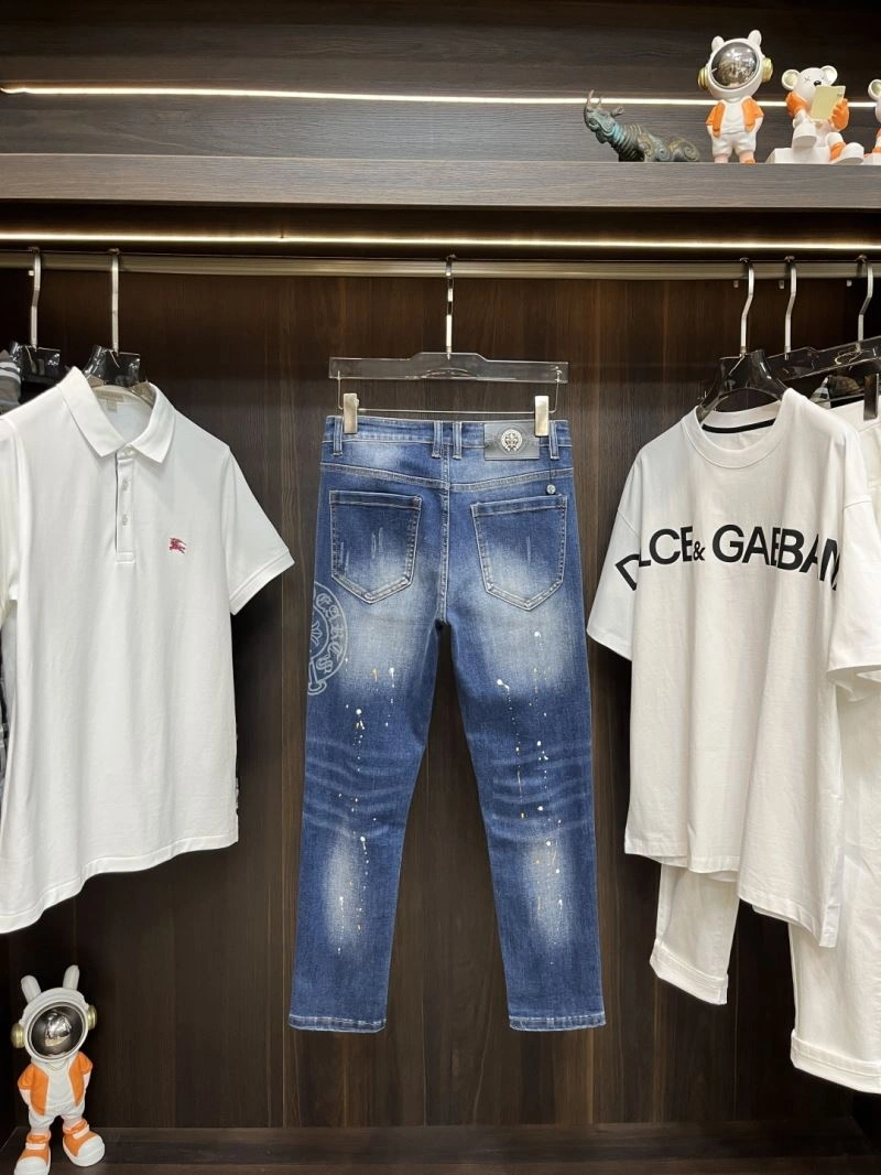 Chrome Hearts Jeans Breathable 118765