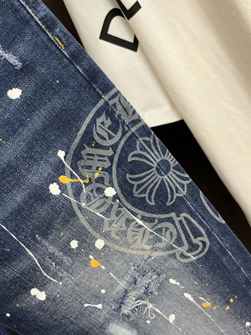 Chrome Hearts Jeans Breathable 118765