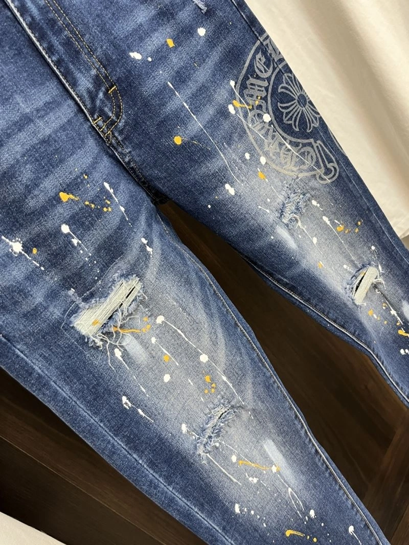 Chrome Hearts Jeans Breathable 118765