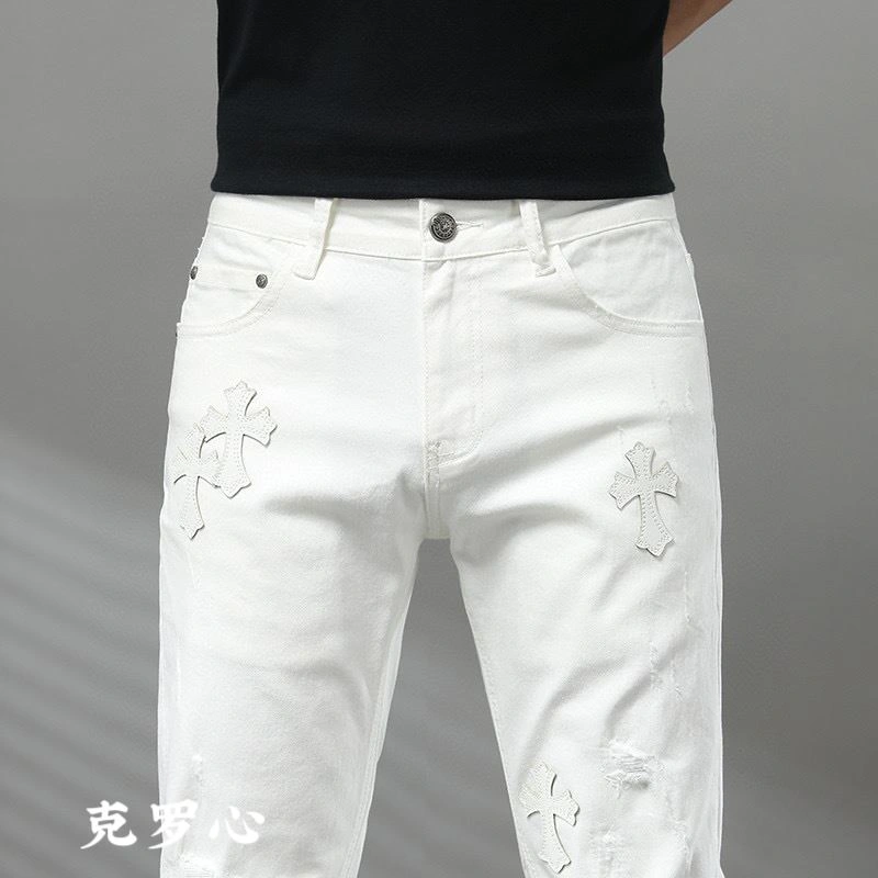 Refined Chrome Hearts Jeans 118782