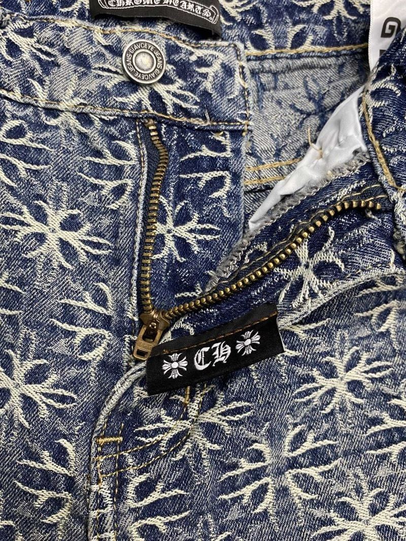 Sustainable Chrome Hearts Jeans 118645
