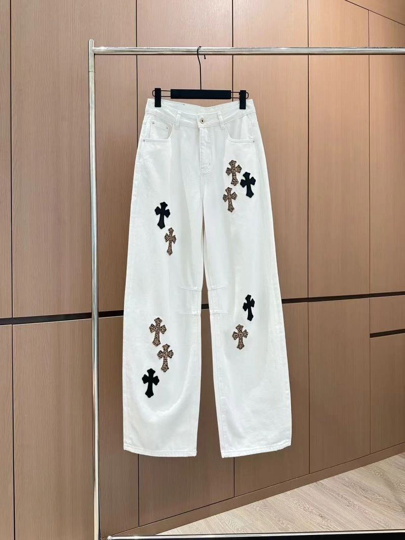 Colorful Chrome Hearts Jeans 118196