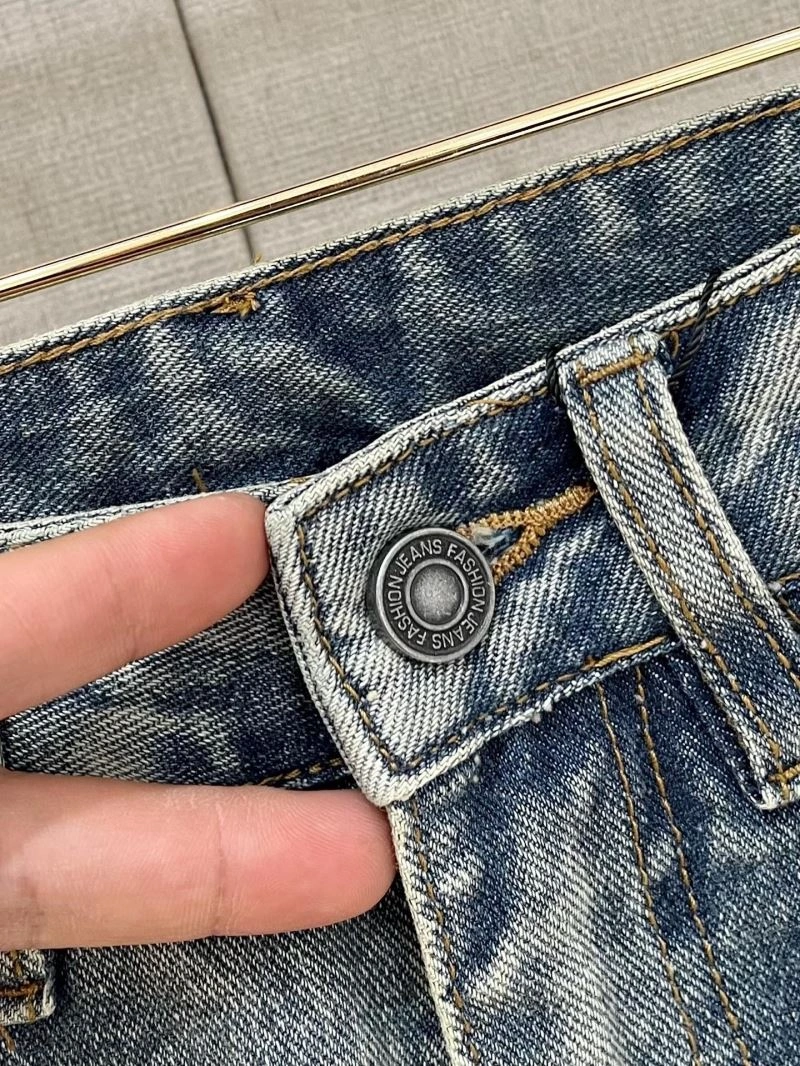 Upgraded Chrome Hearts Jeans 118553