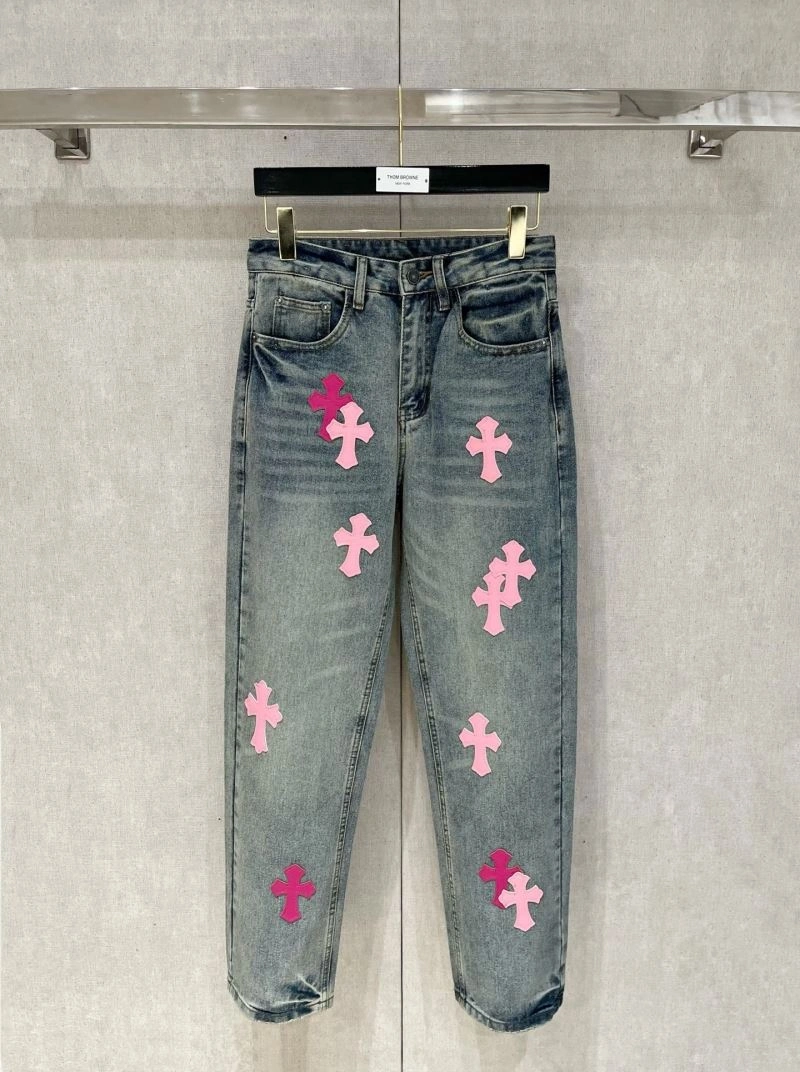 Upgraded Chrome Hearts Jeans 118553
