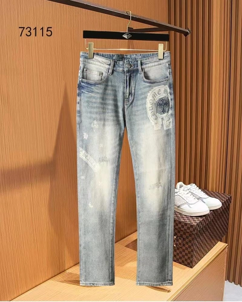 Attractive Chrome Hearts Jeans 118456