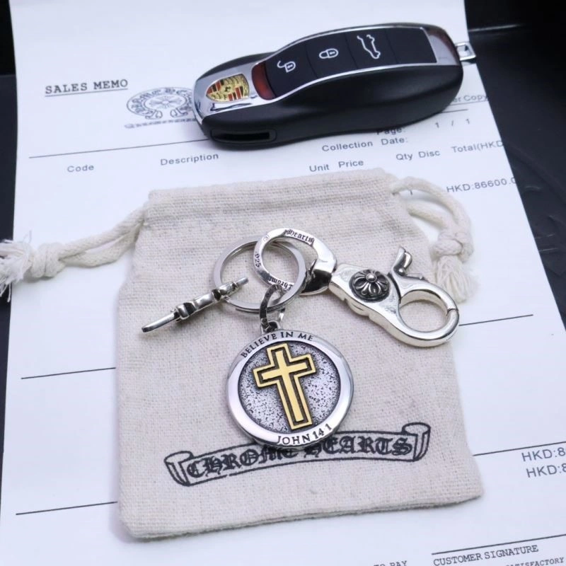 ZipUp Chrome Hearts Keychains 240254