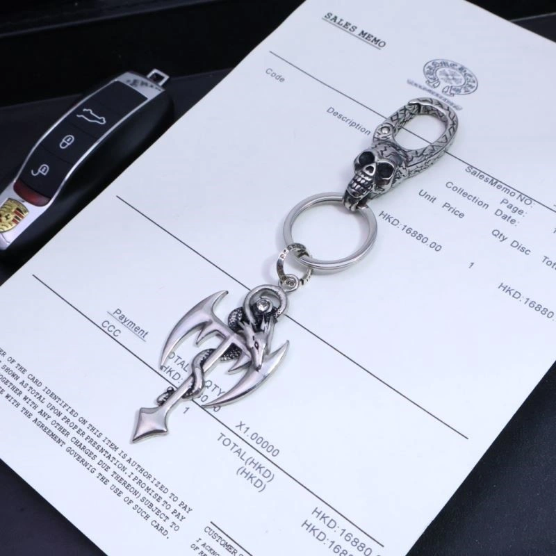 OnTrend Chrome Hearts Keychains 240216