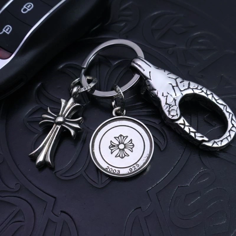 Cozy Chrome Hearts Keychains 240204