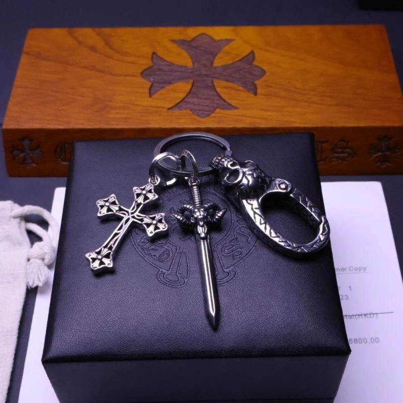 Trendy Chrome Hearts Keychains 240264