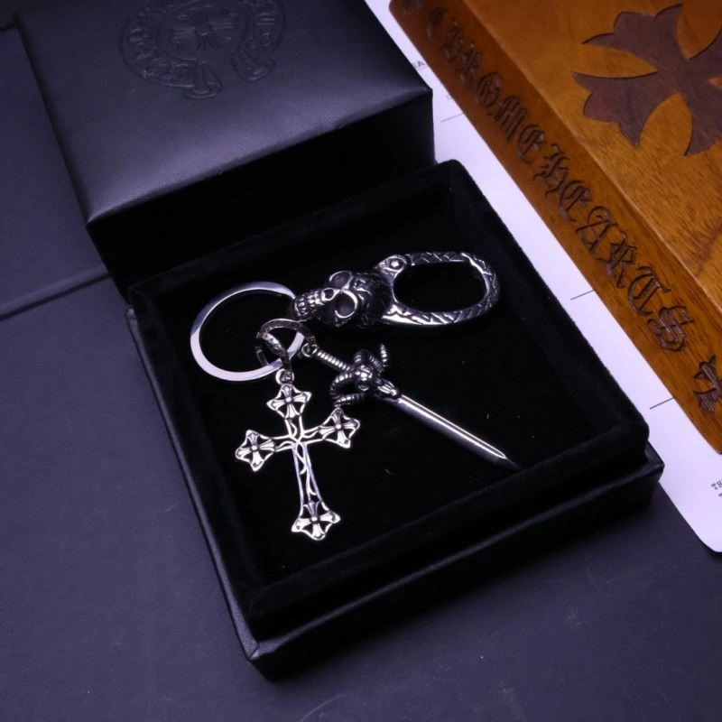 Trendy Chrome Hearts Keychains 240264