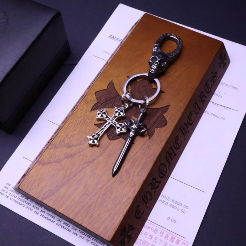 Trendy Chrome Hearts Keychains 240264