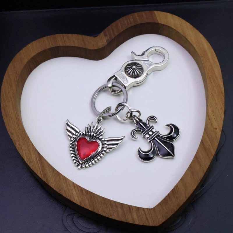 Cozy Chrome Hearts Keychains 239636