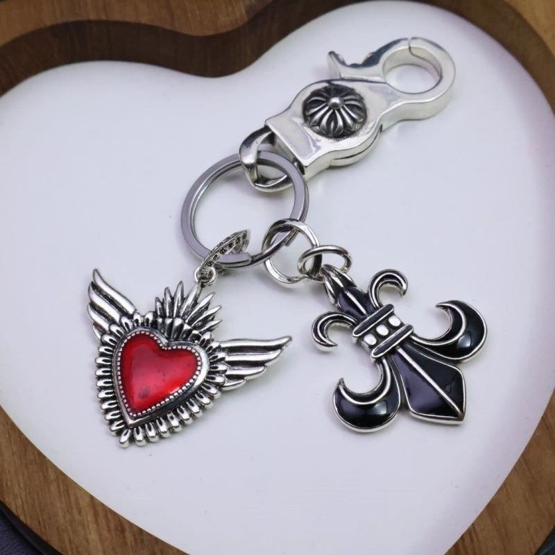 Cozy Chrome Hearts Keychains 239636