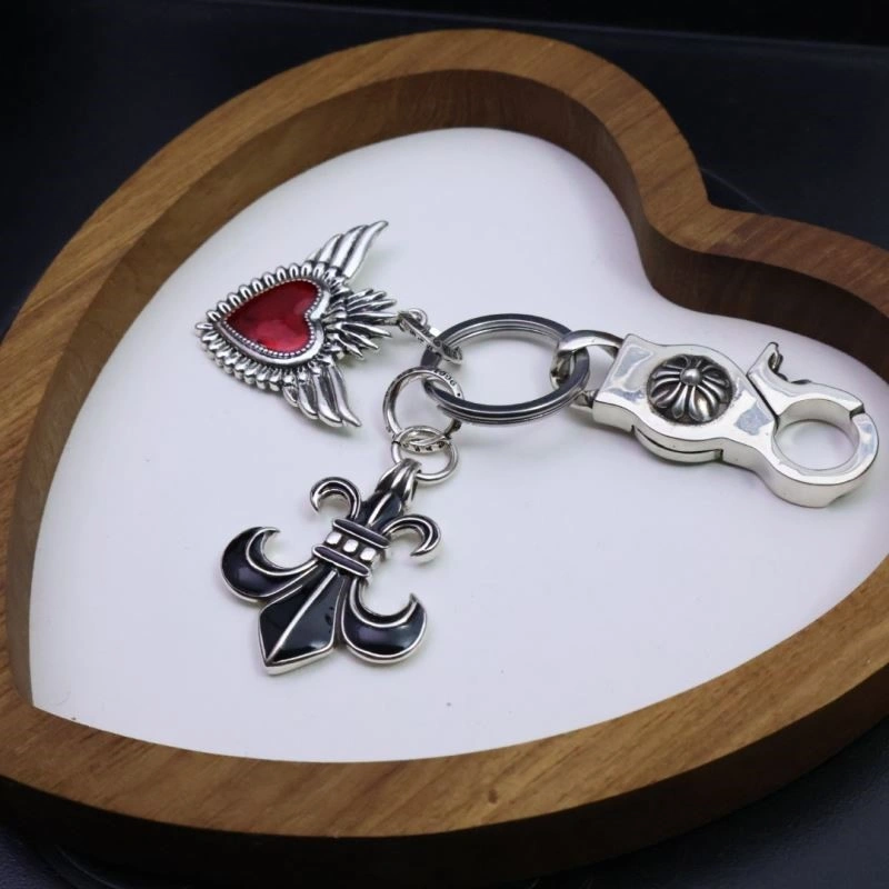 Cozy Chrome Hearts Keychains 239636