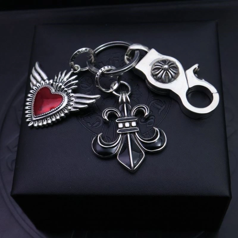 Cozy Chrome Hearts Keychains 239636