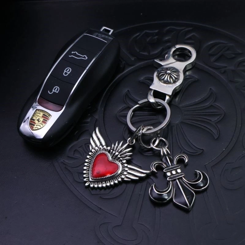 Cozy Chrome Hearts Keychains 239636