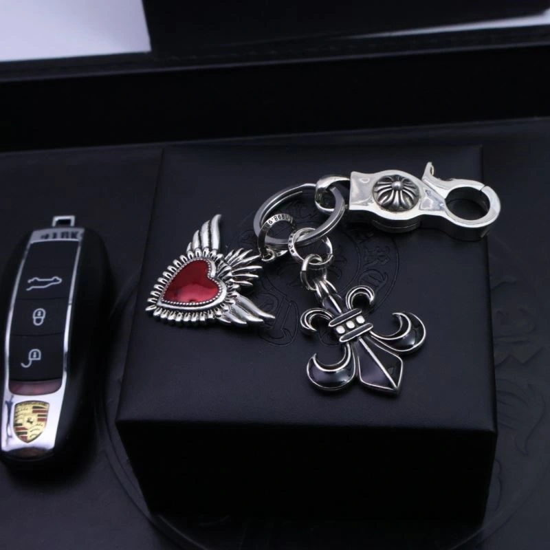 Cozy Chrome Hearts Keychains 239636