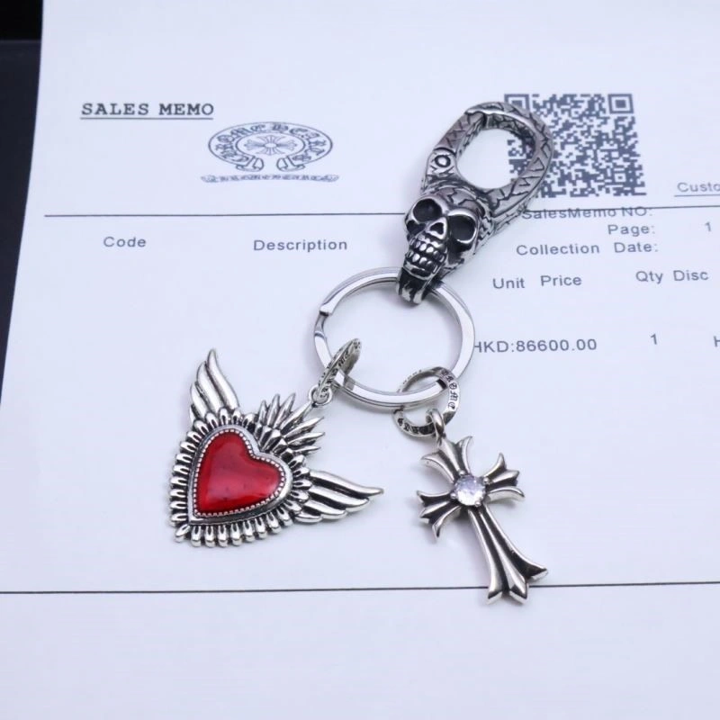 Refined Chrome Hearts Keychains 239635