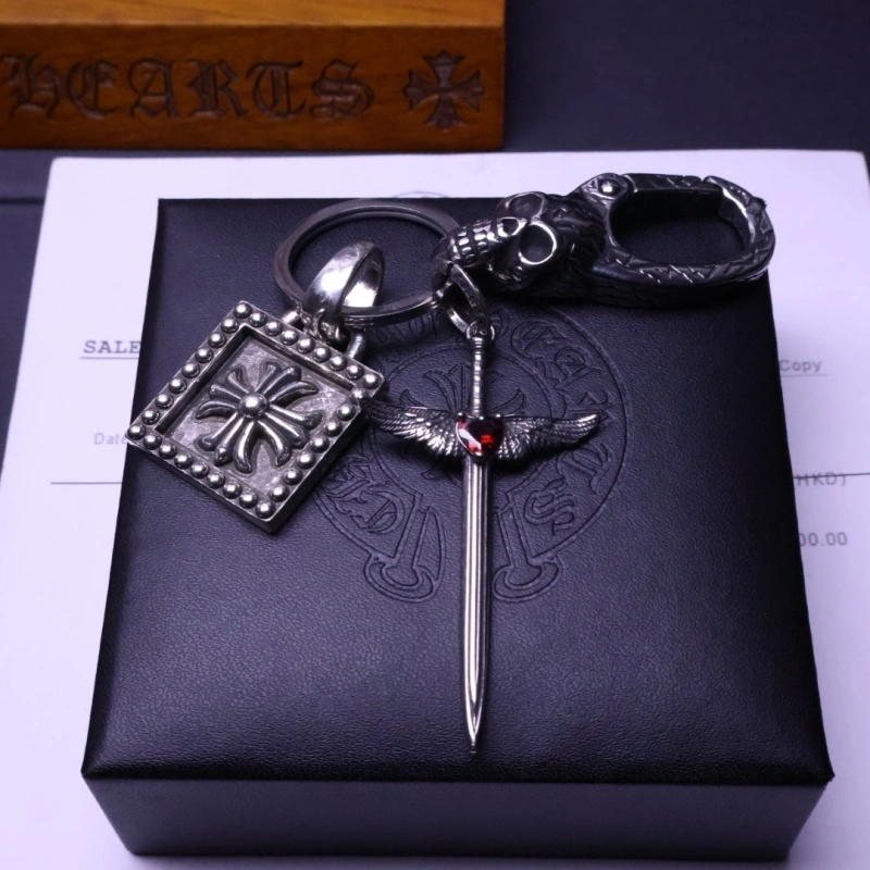 WaterResistant Chrome Hearts Keychains 266615