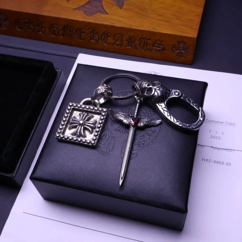 WaterResistant Chrome Hearts Keychains 266615