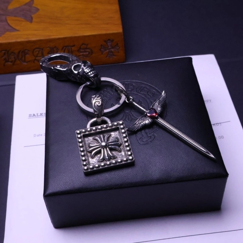 WaterResistant Chrome Hearts Keychains 266615