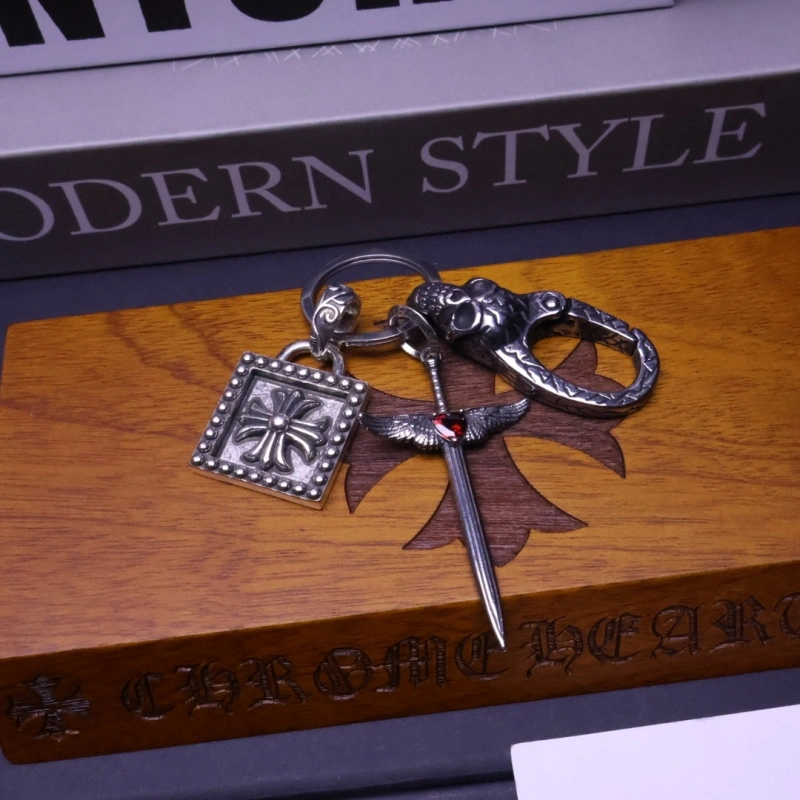 WaterResistant Chrome Hearts Keychains 266615