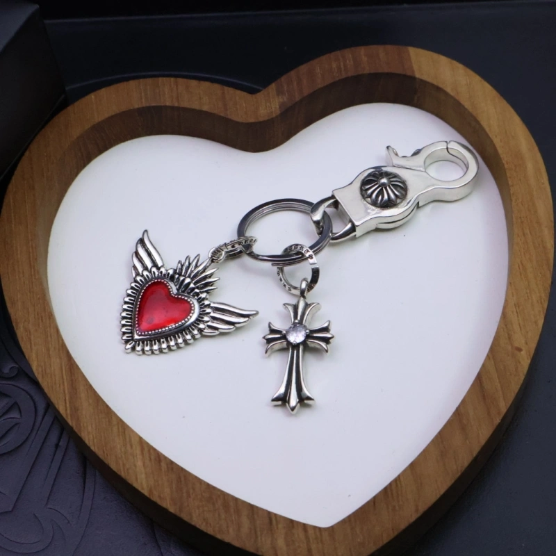 Sleek Chrome Hearts Keychains 266585