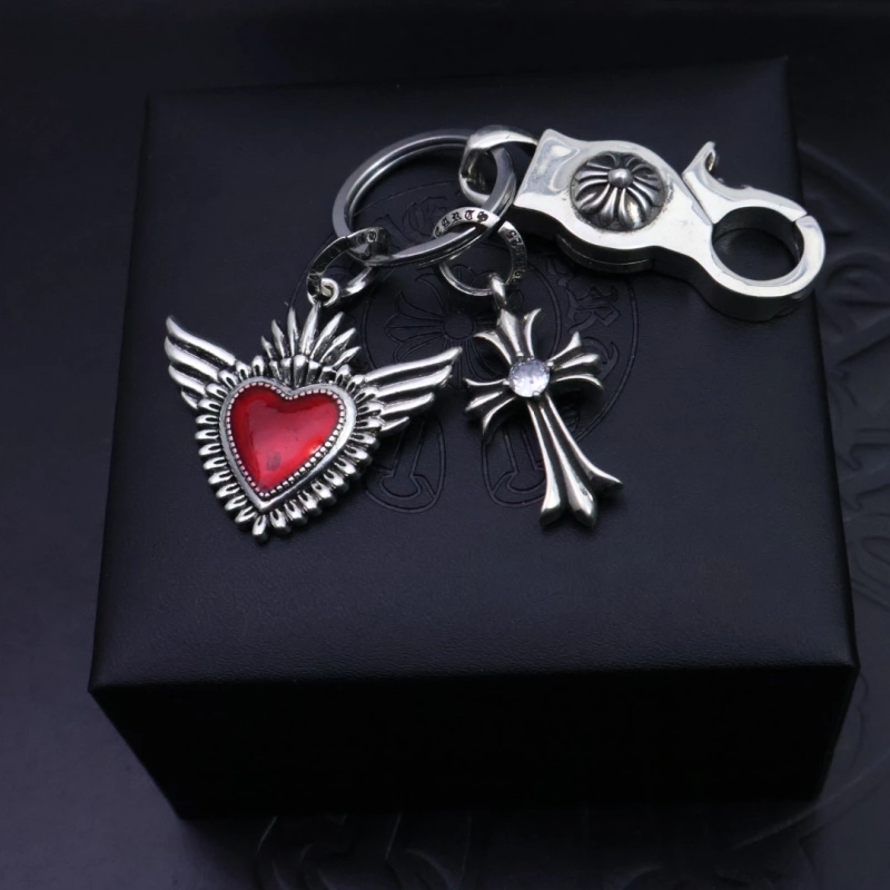 Sleek Chrome Hearts Keychains 266585